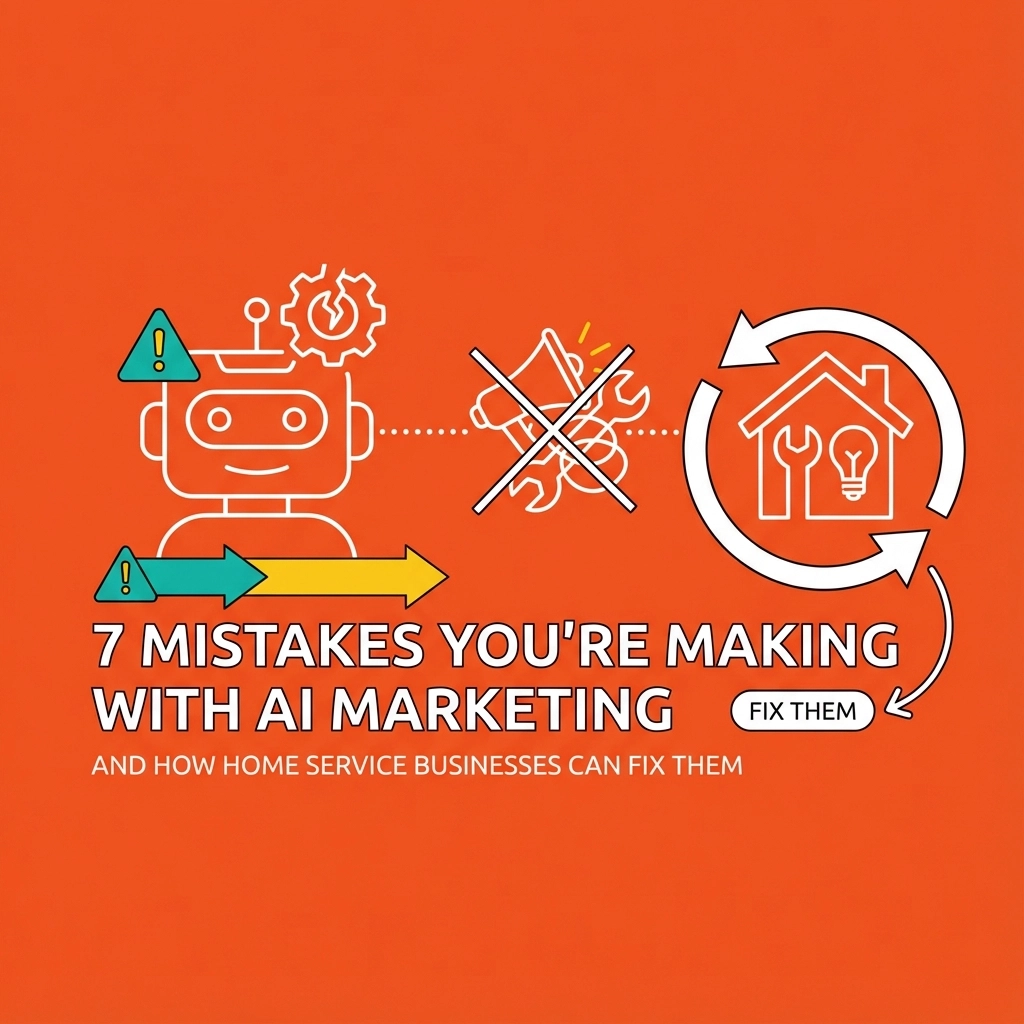 7 Mistakes You're Making with AI Marketing (and How Home Service Businesses Can Fix Them)