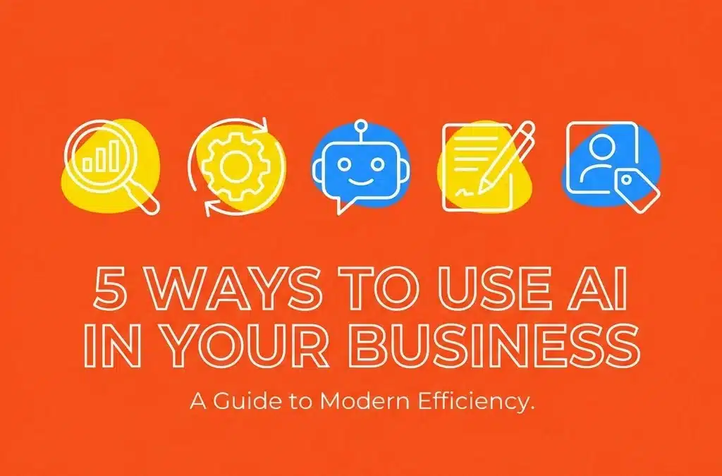 5 Ways To Use AI In Your Business