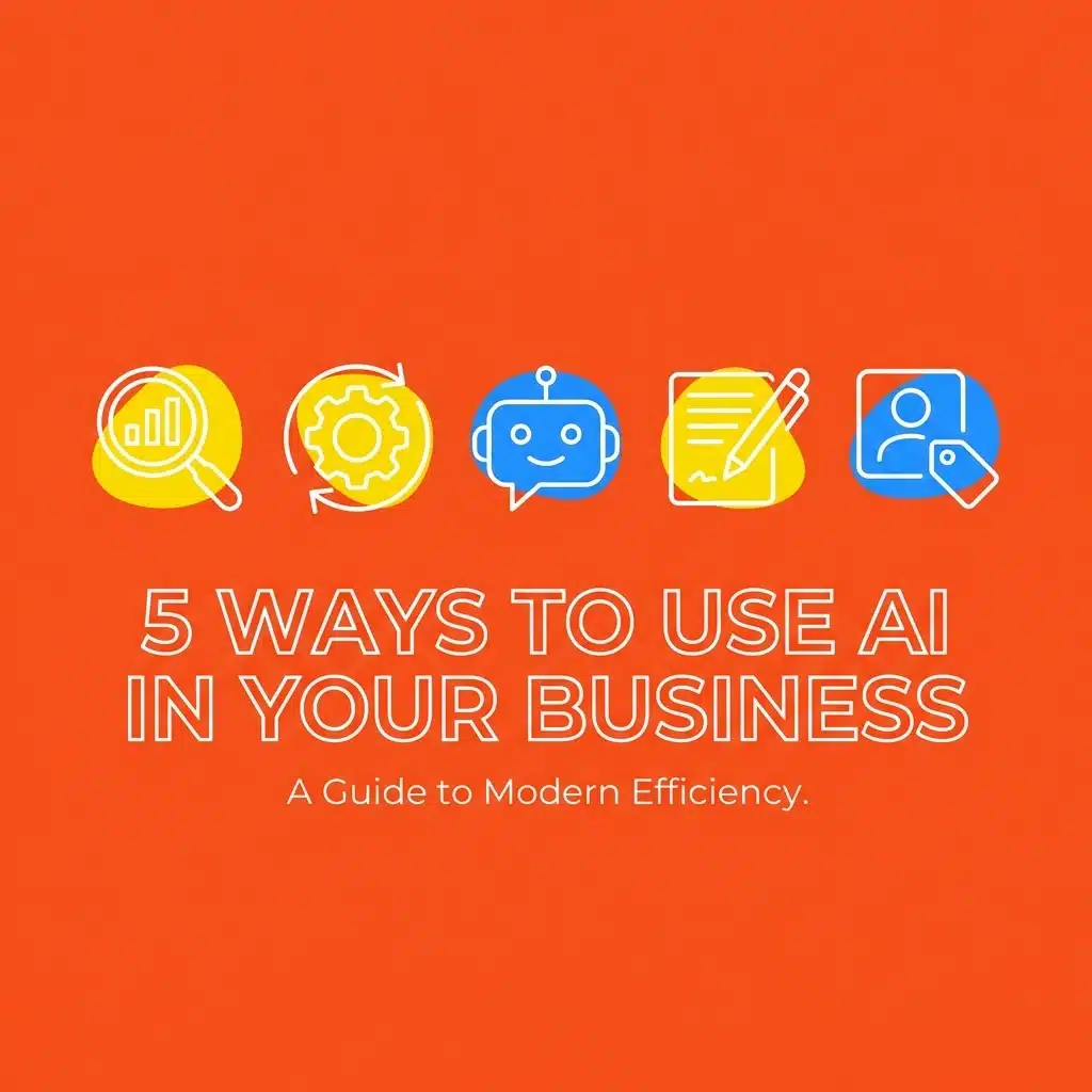 5 Ways To Use AI In Your Business